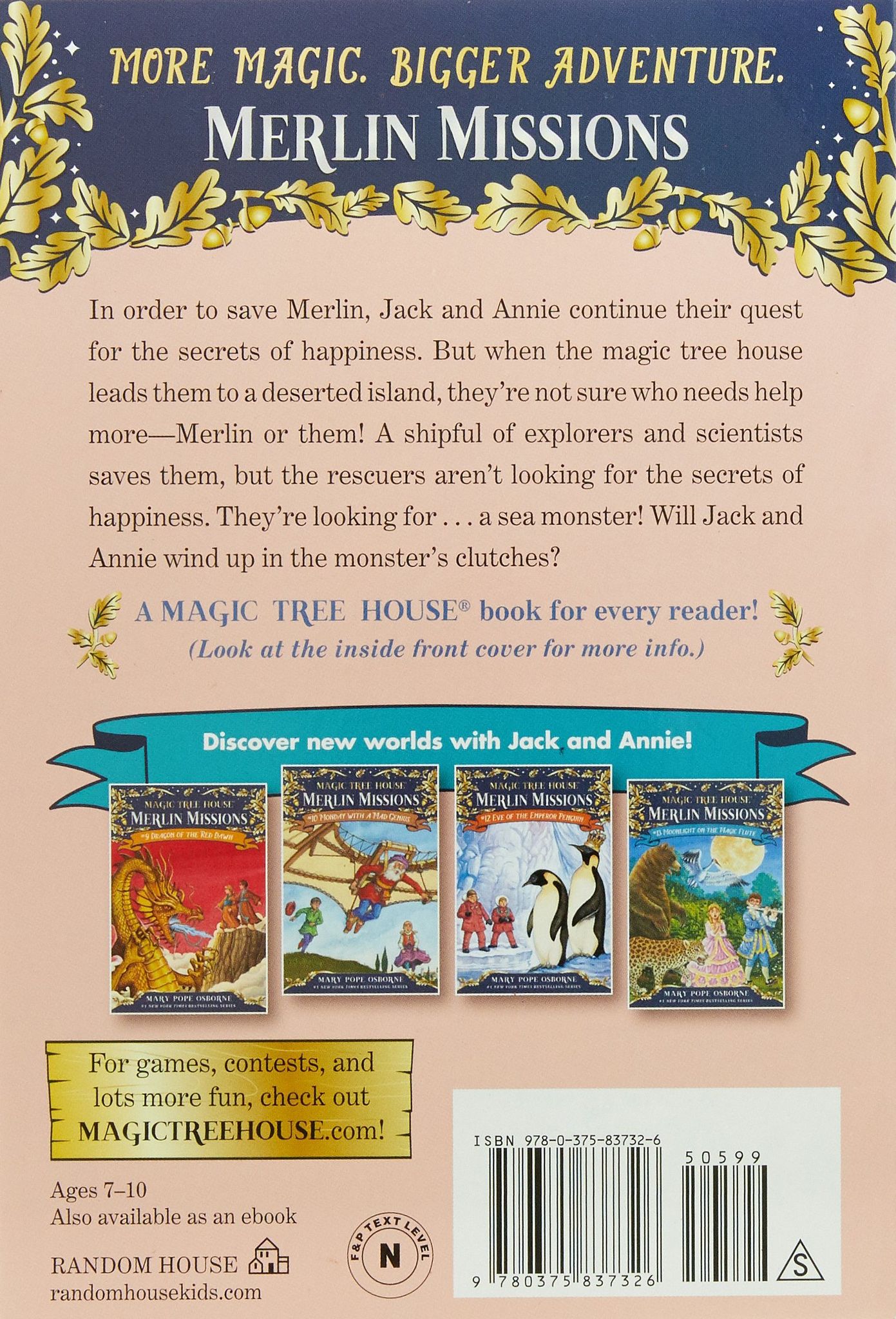 MAGIC TREE HOUSE 11 DARK DAY IN THE DEEP SEA