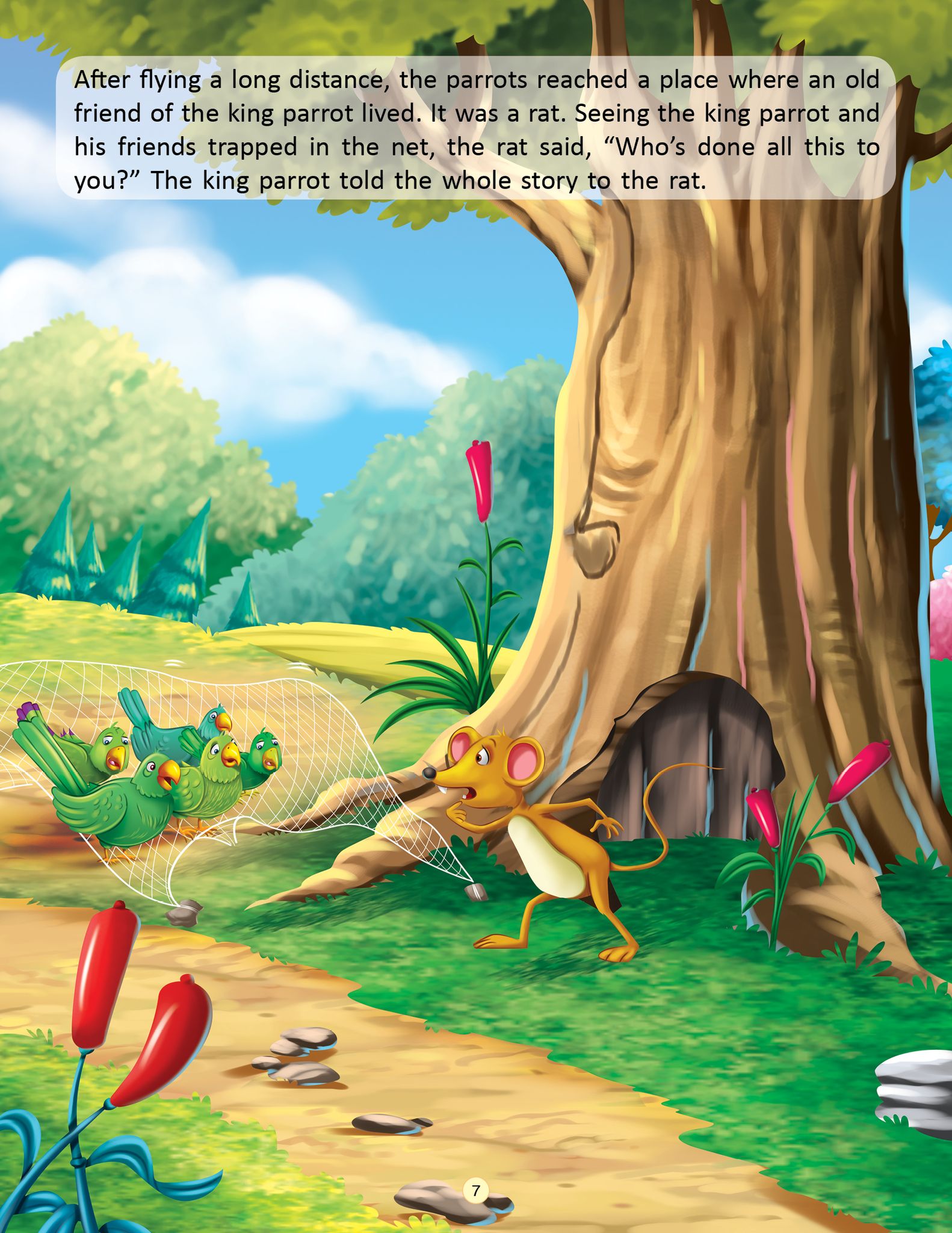Famous Moral Stories from Panchtantra - Union Is Strength Book 3