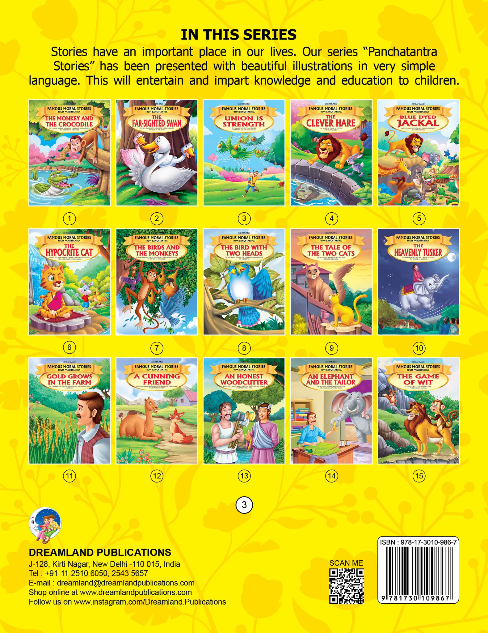 Famous Moral Stories from Panchtantra - Union Is Strength Book 3