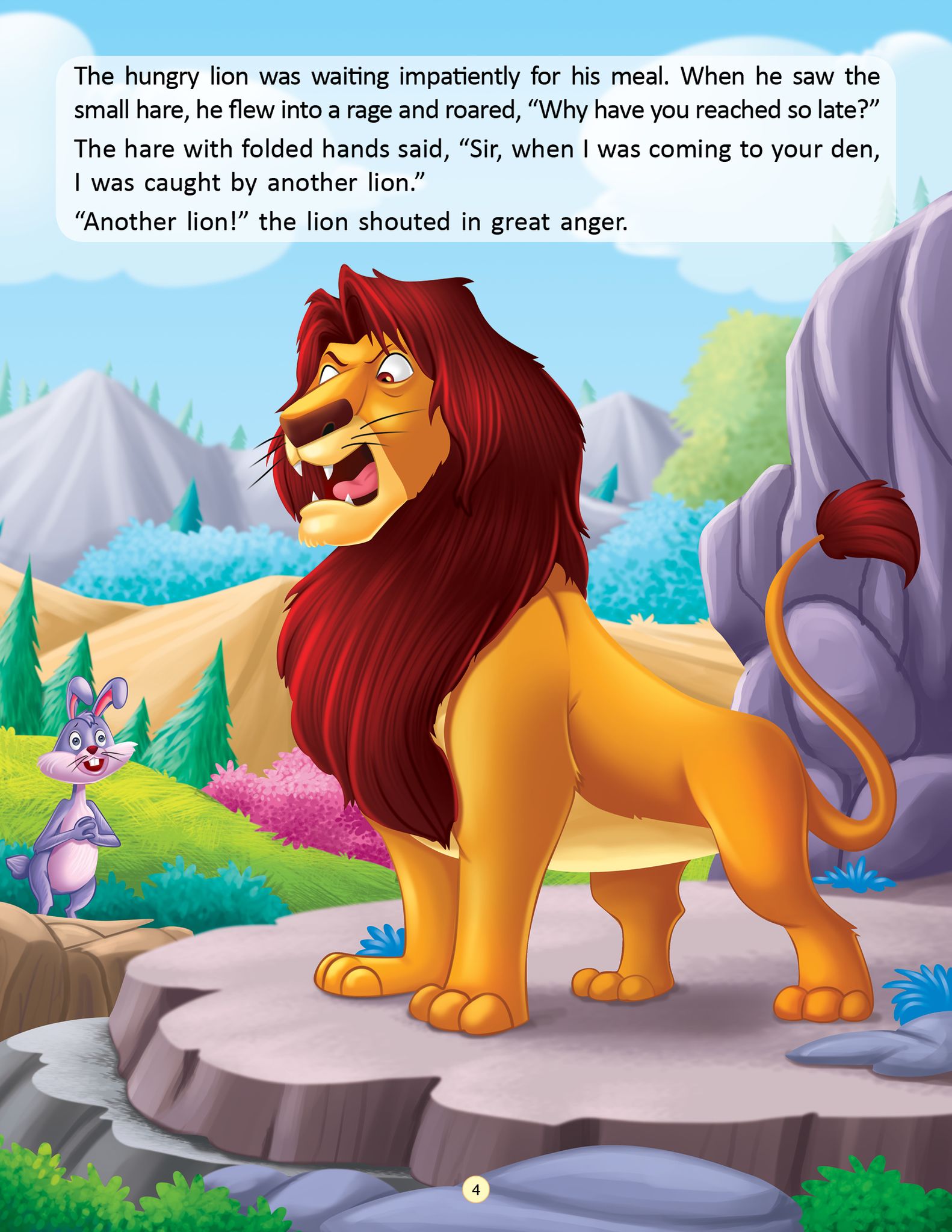 Famous Moral Stories from Panchtantra - The Clever Hare Book 4