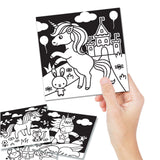 Dreamland Publications - Unicorn Velvet Art Set With 10 Free Sketch Pens