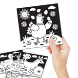 Dreamland Publications - Farm Velvet Art Set With 10 Free Sketch Pens