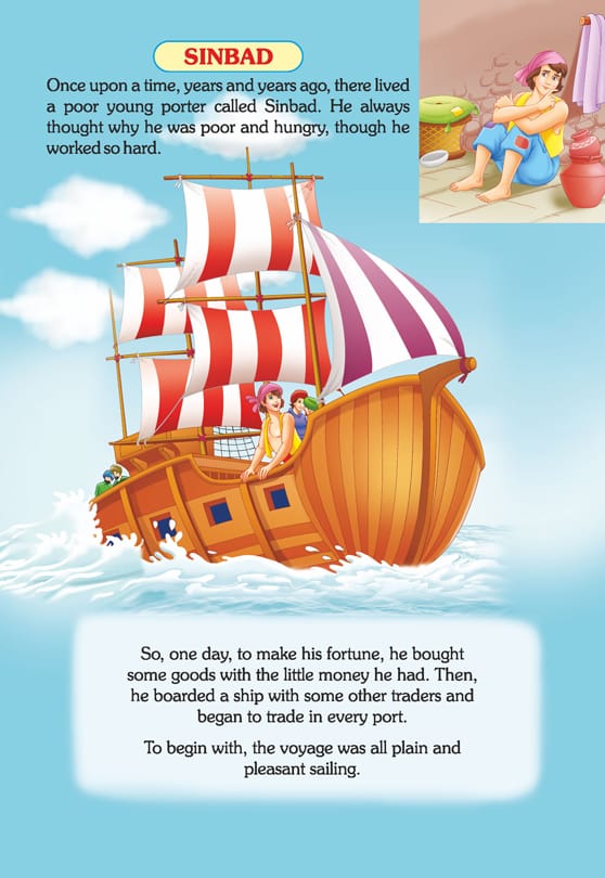 Dreamland Publications - Pop-Up Fairy Tales - Sindbad