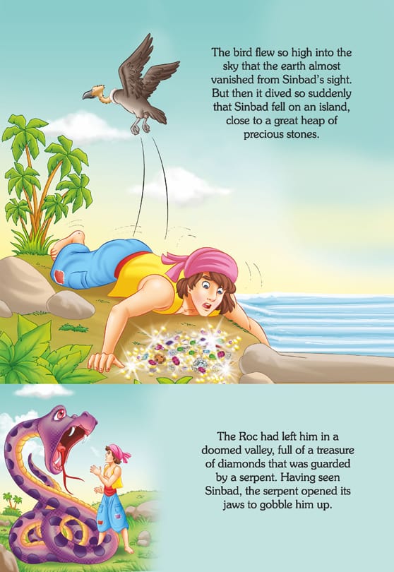 Dreamland Publications - Pop-Up Fairy Tales - Sindbad