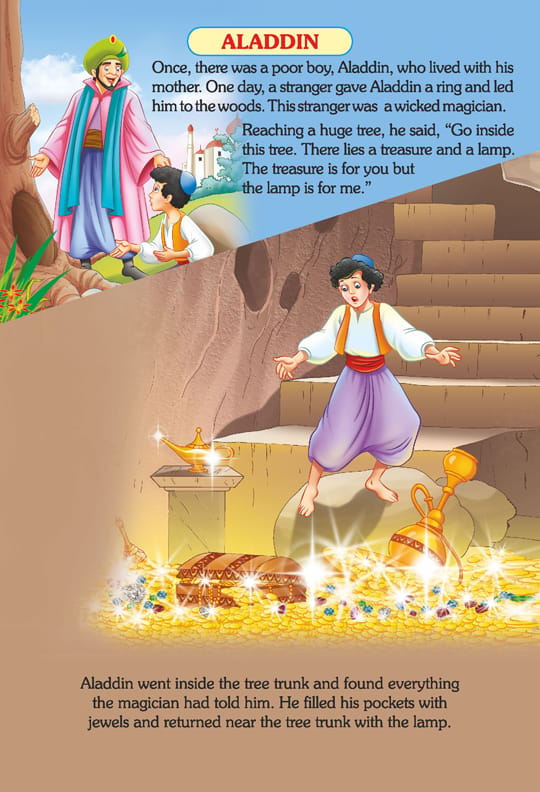 Dreamland Publications - Pop-Up Fairy Tales - Aladdin