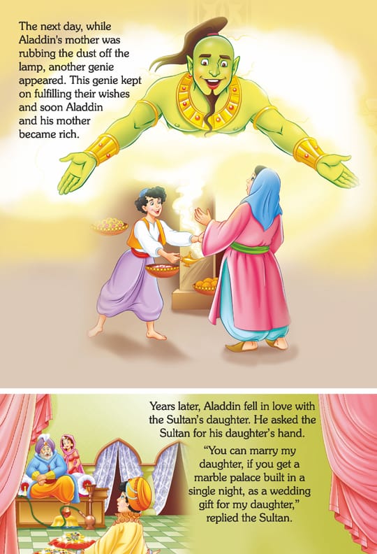 Dreamland Publications - Pop-Up Fairy Tales - Aladdin