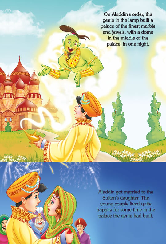 Dreamland Publications - Pop-Up Fairy Tales - Aladdin