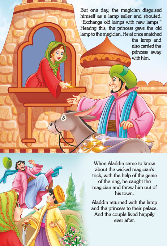 Dreamland Publications - Pop-Up Fairy Tales - Aladdin