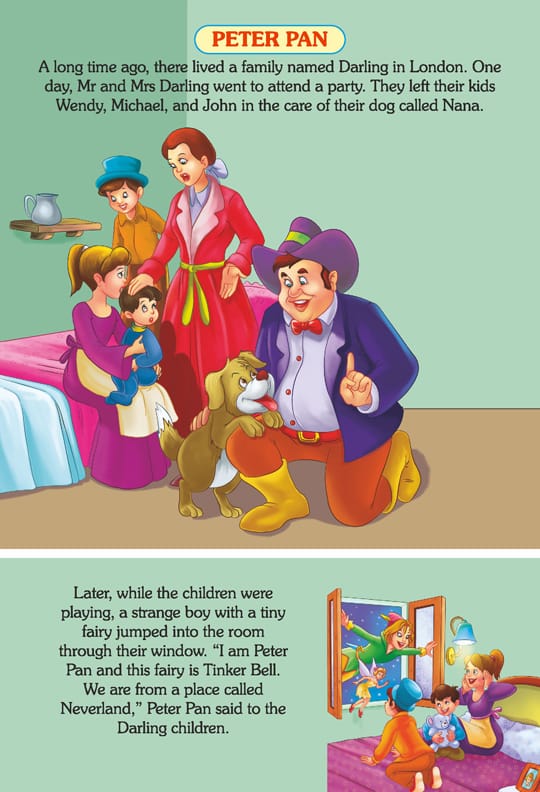 Dreamland Publications - Pop-Up Fairy Tales - Peter Pan