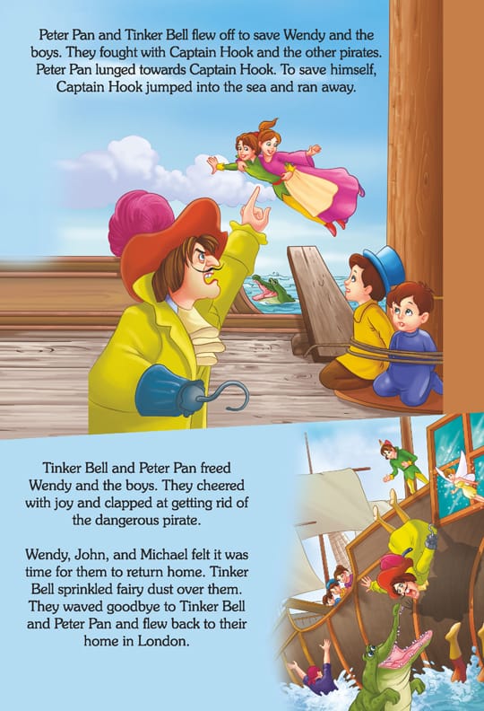 Dreamland Publications - Pop-Up Fairy Tales - Peter Pan