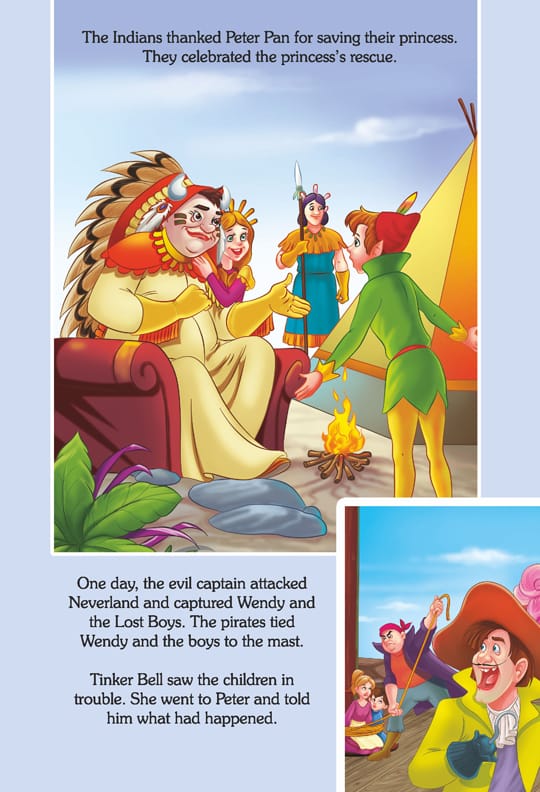 Dreamland Publications - Pop-Up Fairy Tales - Peter Pan