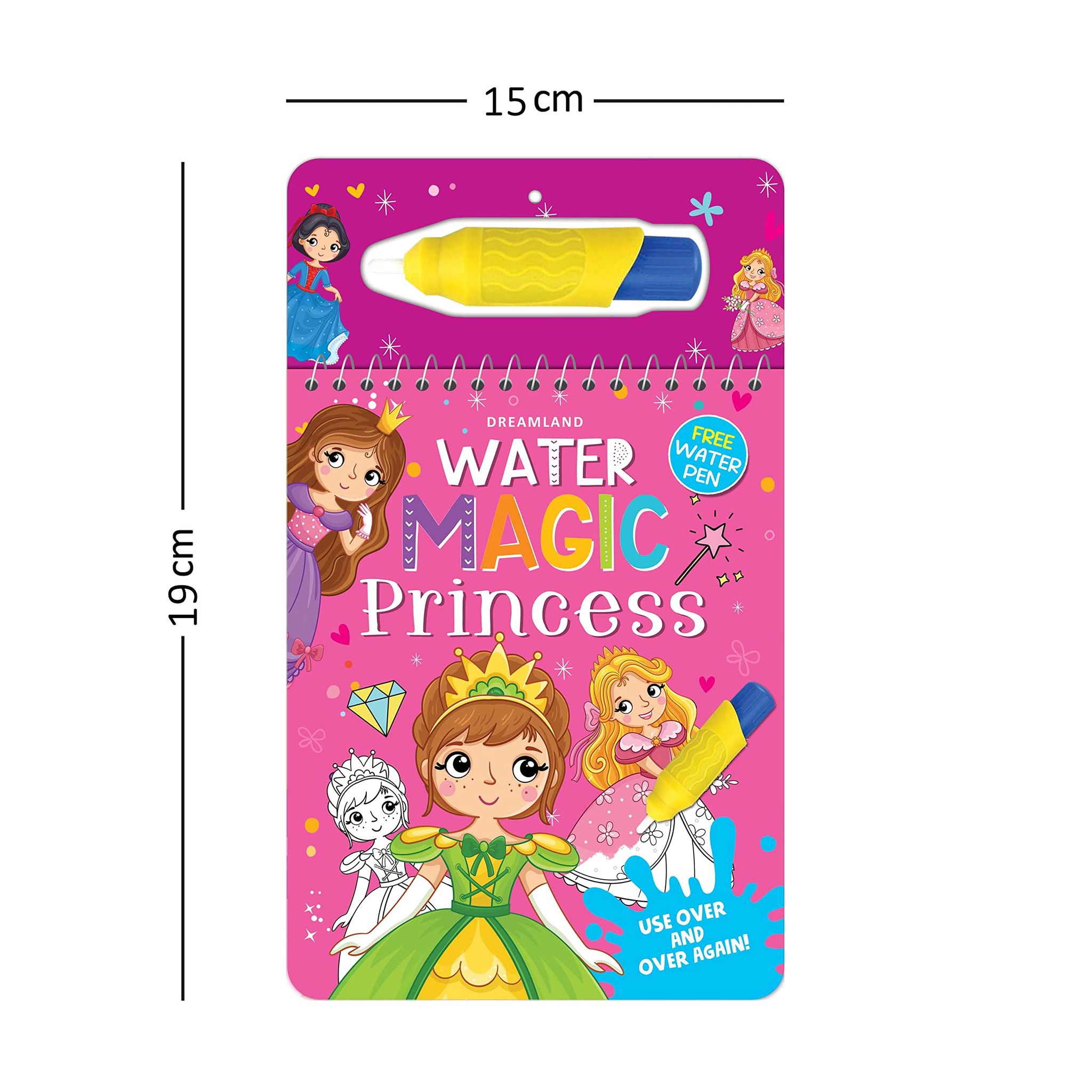 Dreamland Water Magic Princess With Water Pen - Use over and over again