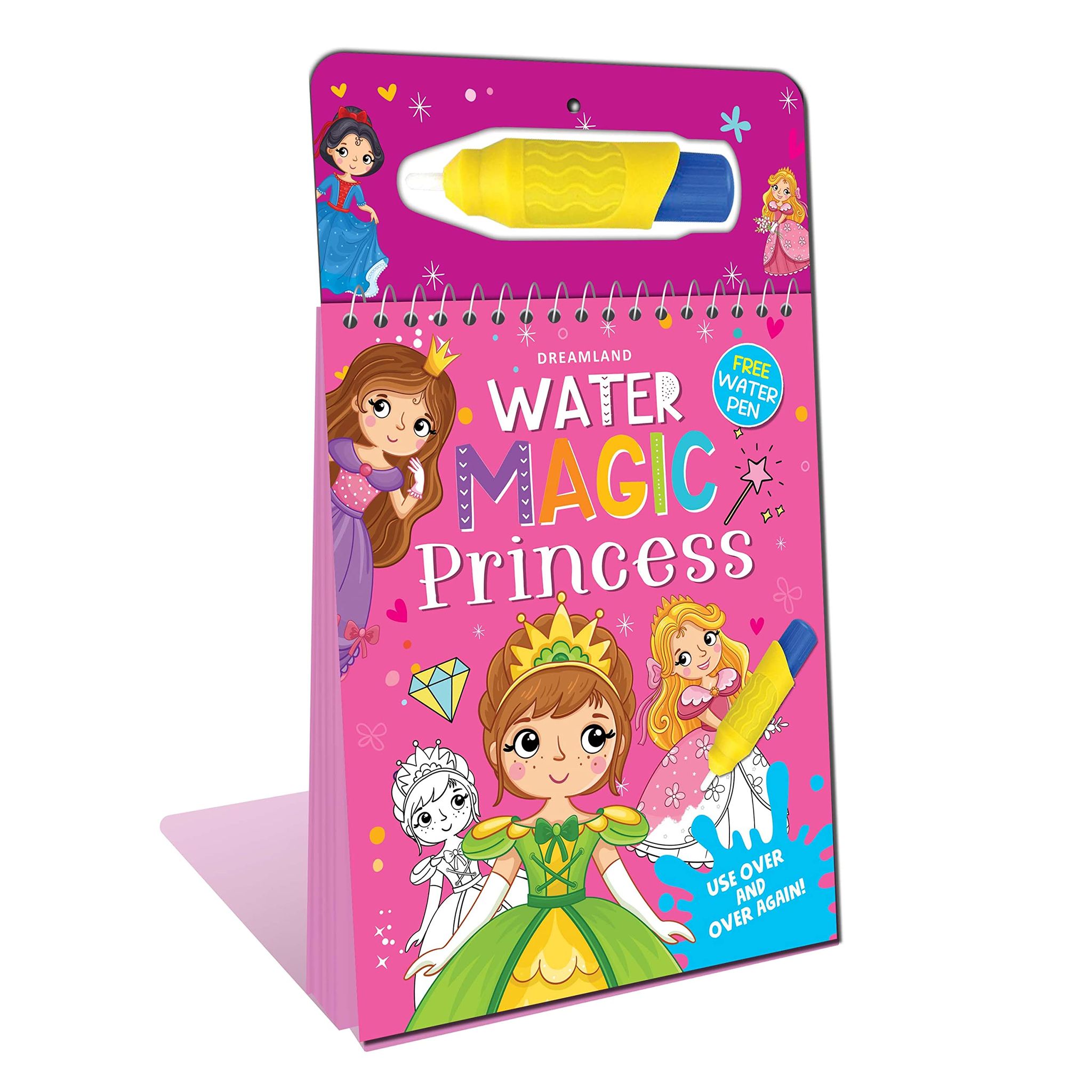 Dreamland Water Magic Princess With Water Pen - Use over and over again