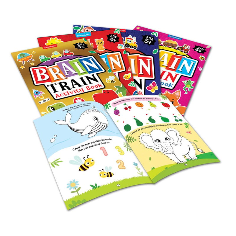 Dreamland Publications - BRAIN TRAIN ACTIVITY - AGE 3+
