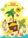 Dreamland Publications - Step into the Pirates World - Activity and Colouring Fun Book for Age 4+