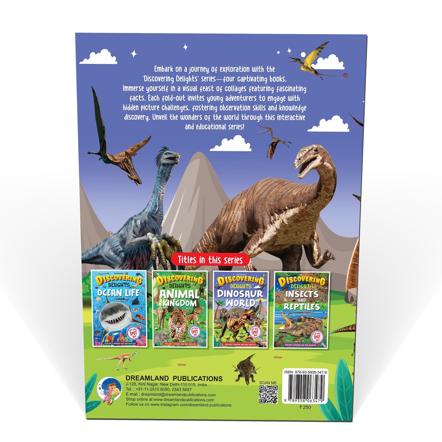 Dreamland Publications Discovering Delights - Dinosaur World