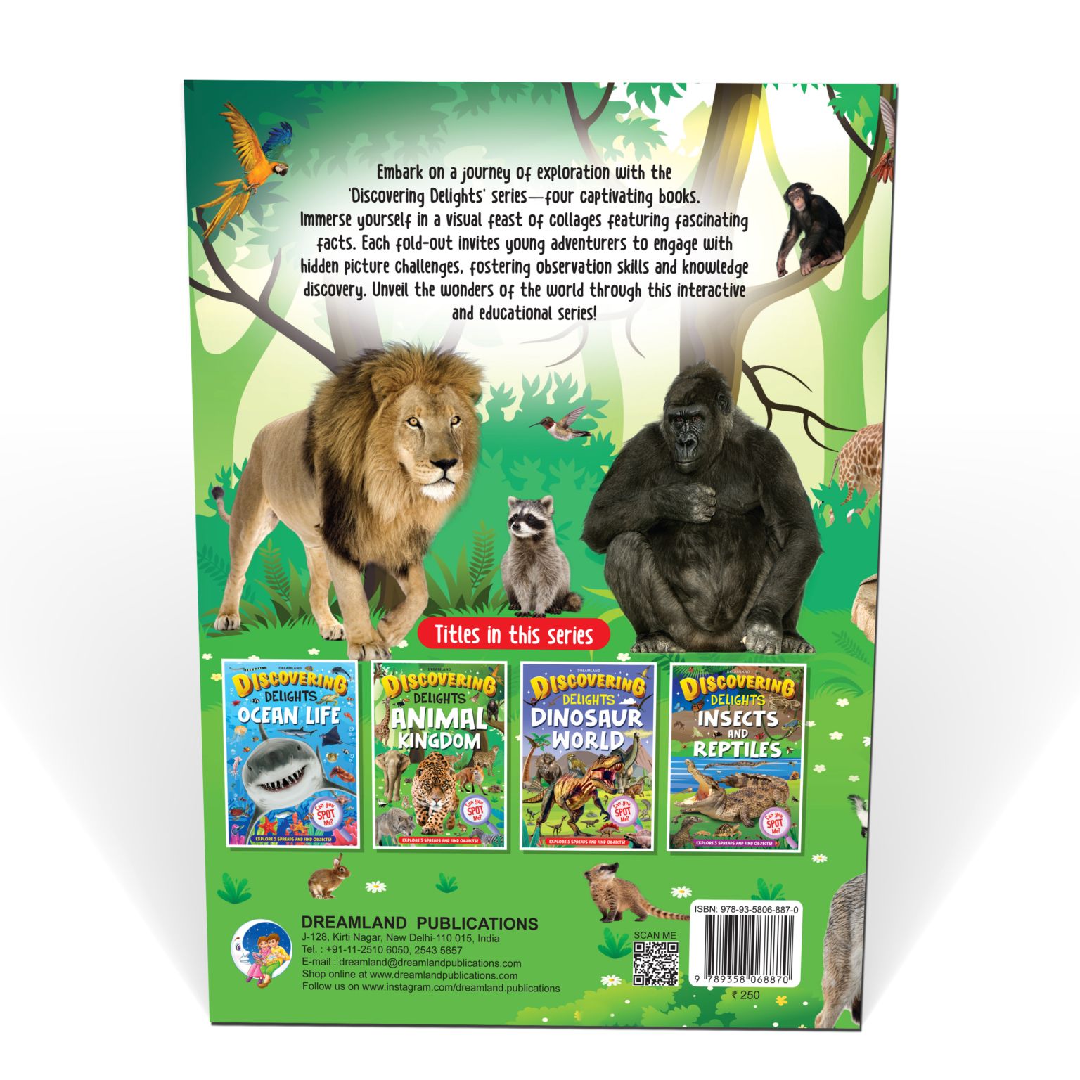 Dreamland Publications Discovering Delights - Animal Kingdom
