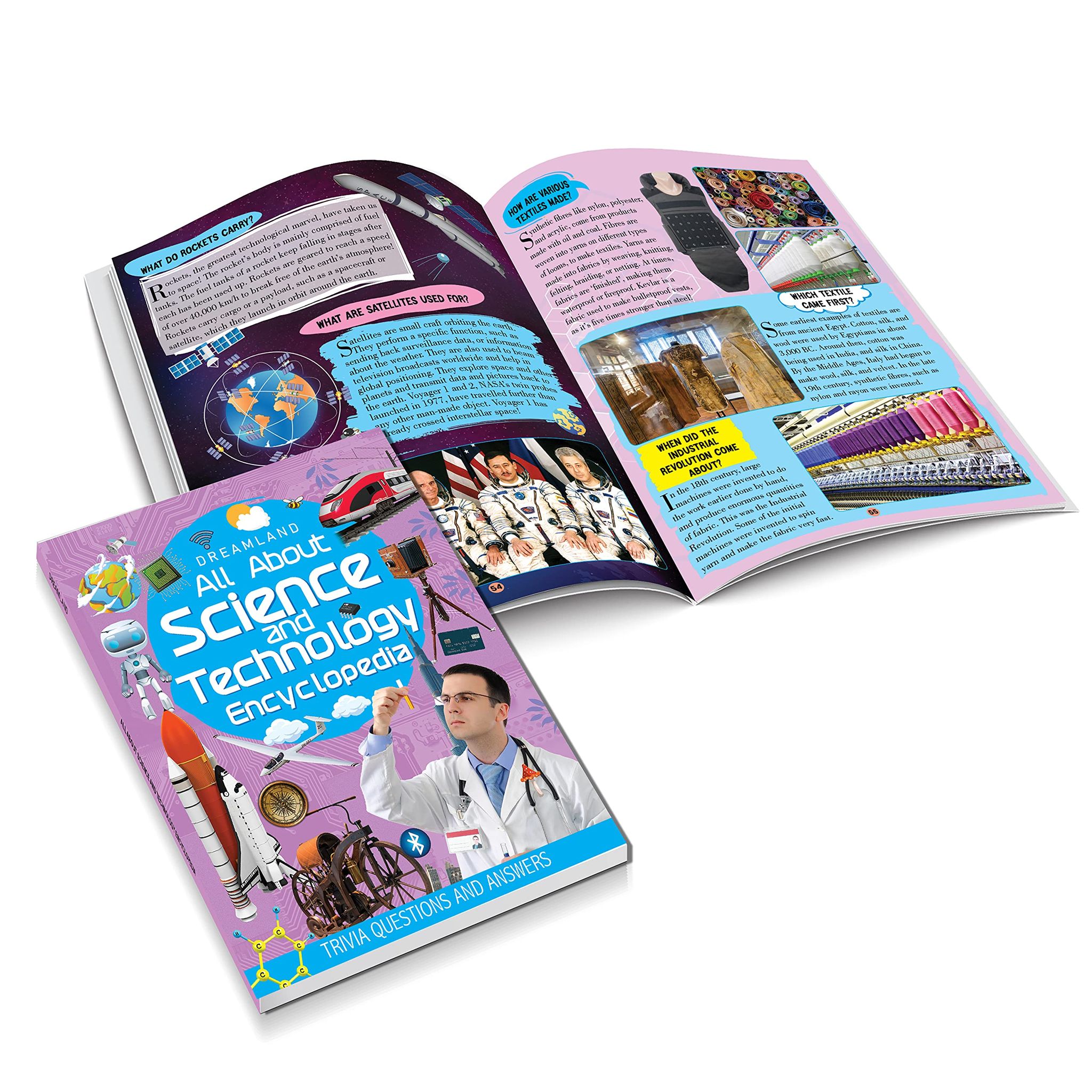 Dreamland Children Encyclopedia Books Pack for Age 5 - 15 Years