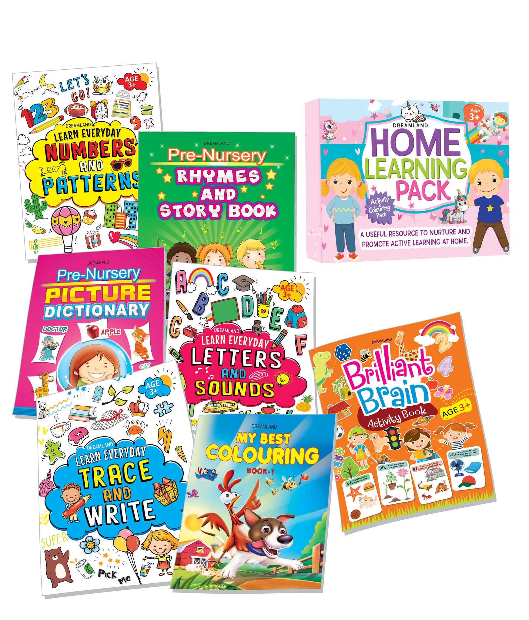 Dreamland Home Learning Pack Age 3+