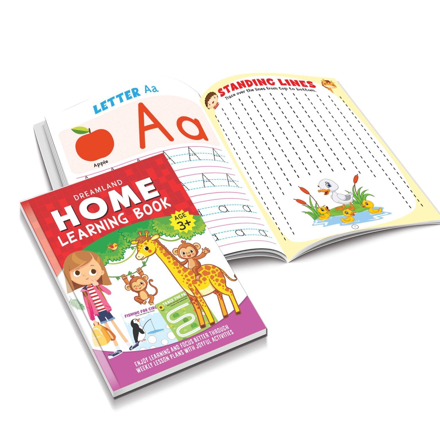 Dreamland Home Learning Book With Joyful Activities - 3+