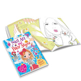 Dreamland Publications - Make A Pretty Face and Nail Art, Hair Style – 2 Books Pack