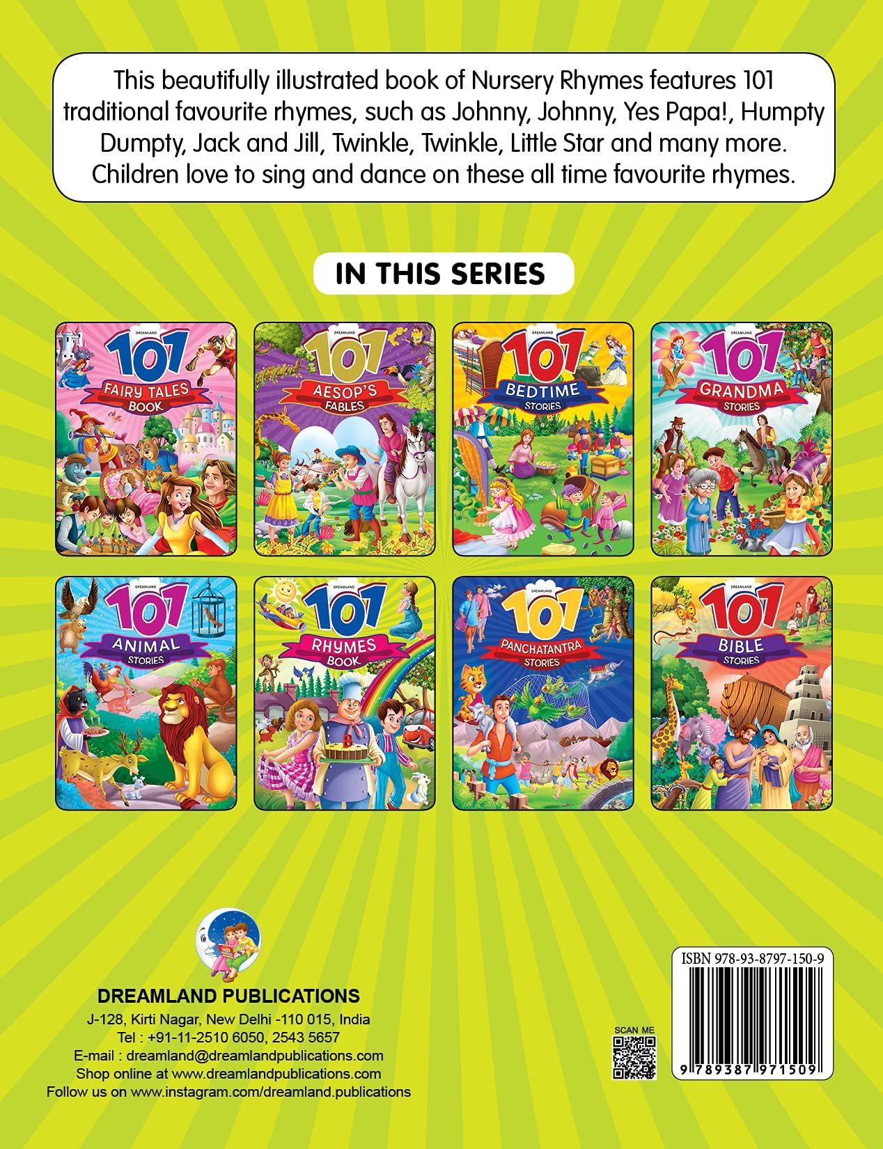 Dreamland Publications - 101 Rhymes Book