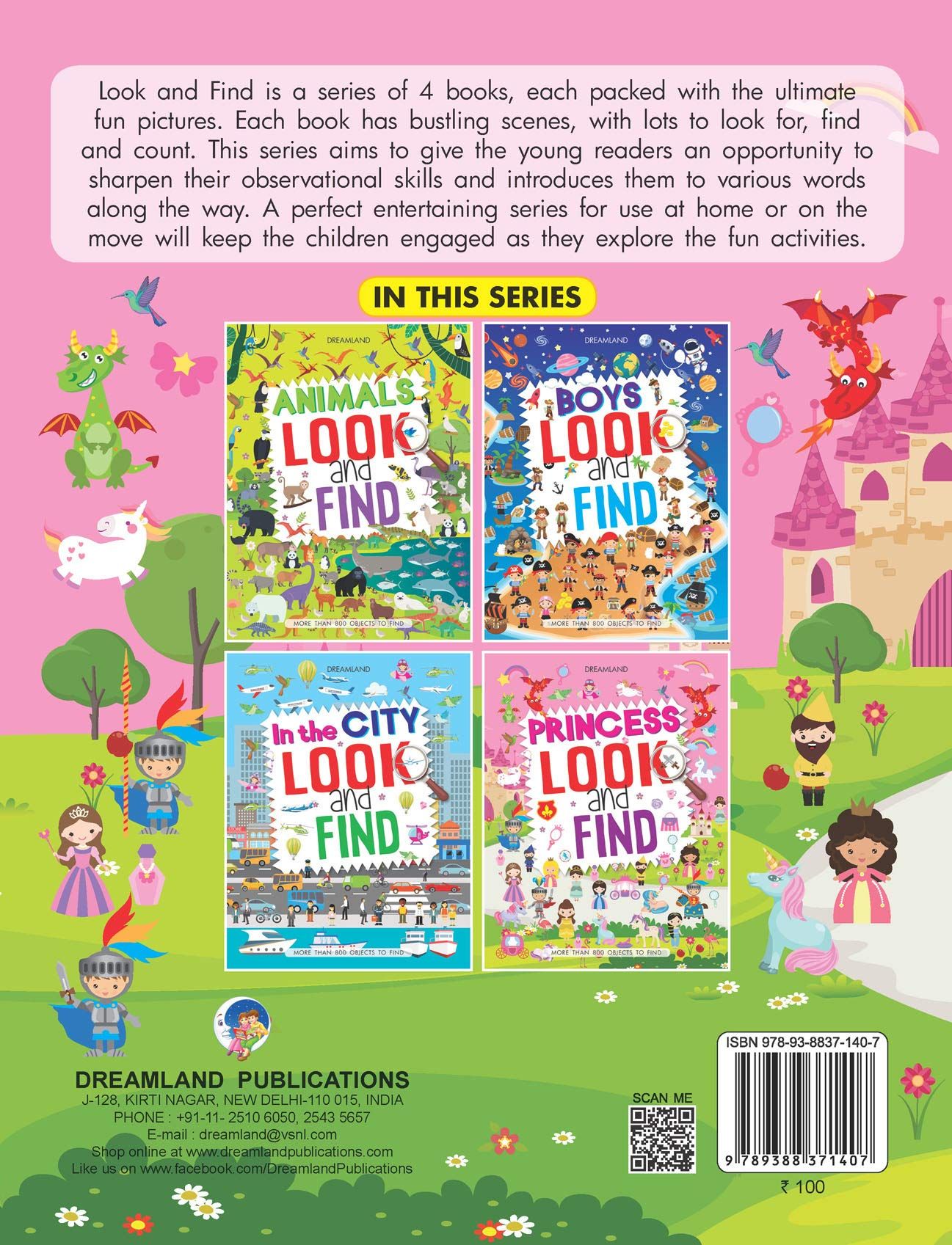 Dreamland Publications - Look and Find Princess