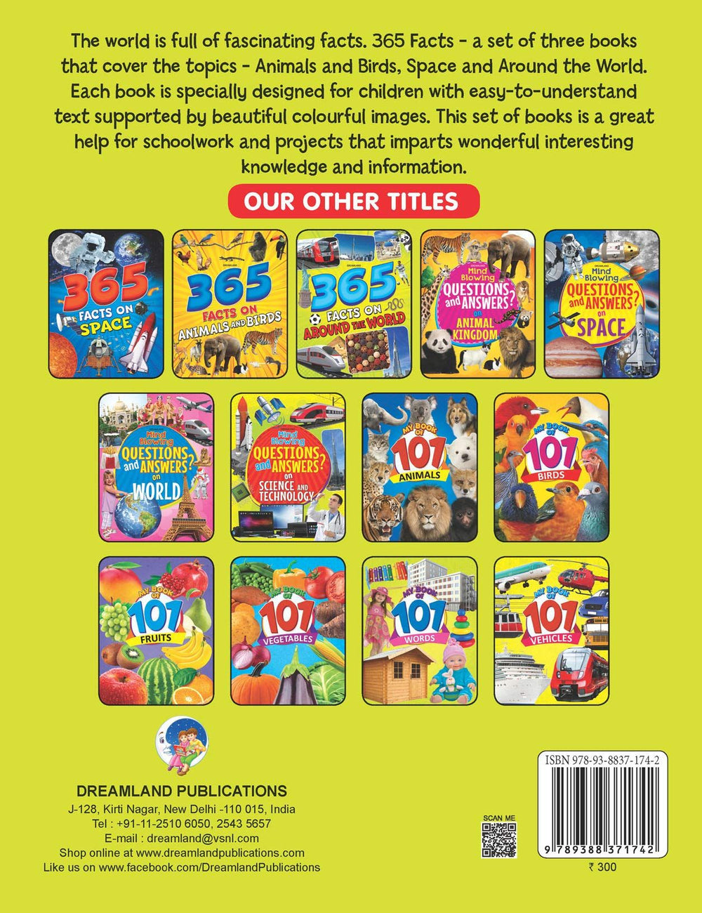 Dreamland Publications - 365 Facts on Around the World