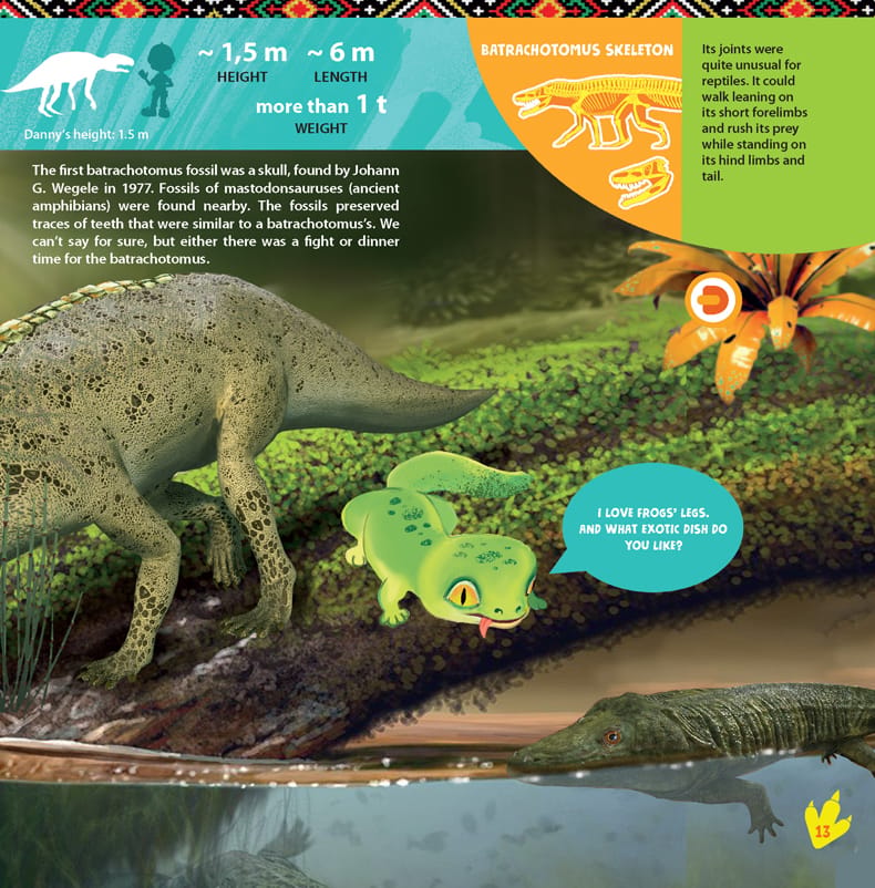 Dinosaurs Wow Encyclopedia in Augmented Reality