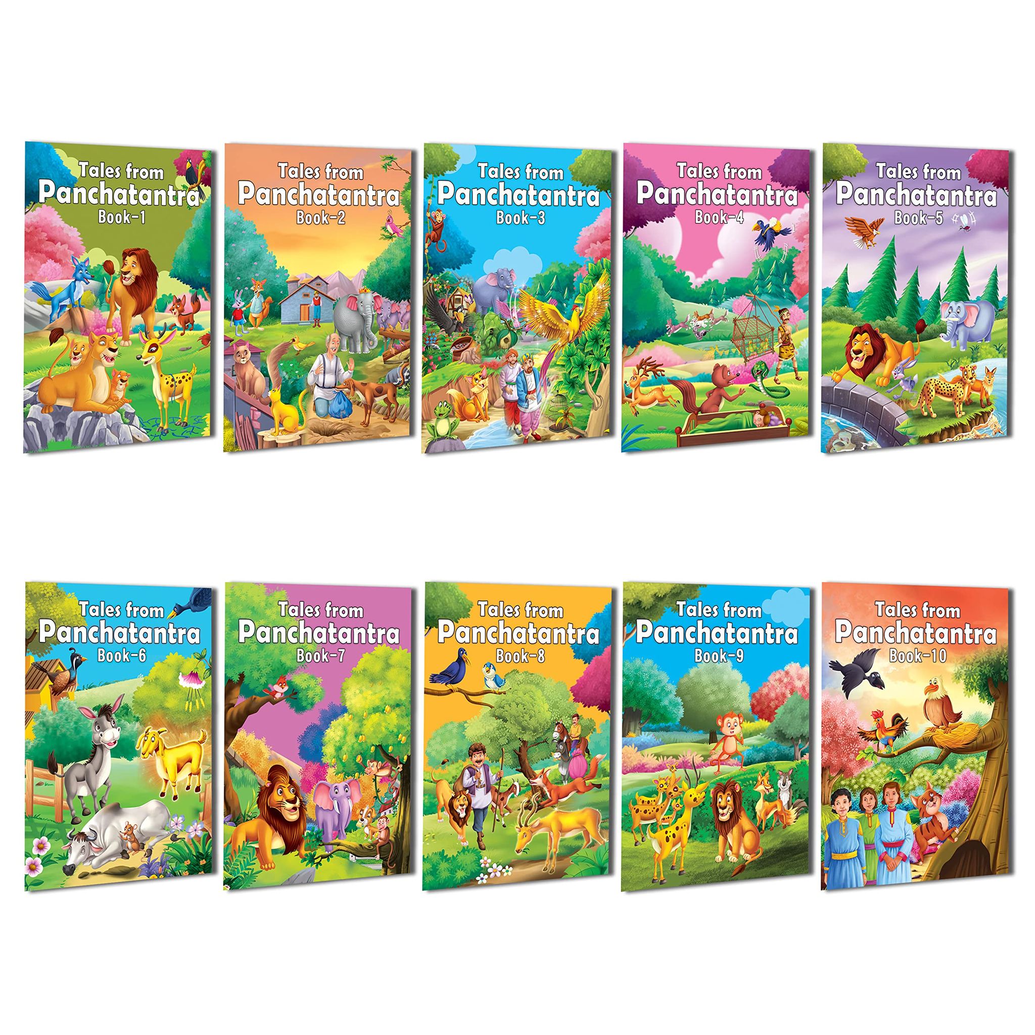 Dreamland Tales from Panchatantra - A Pack of 10 Books