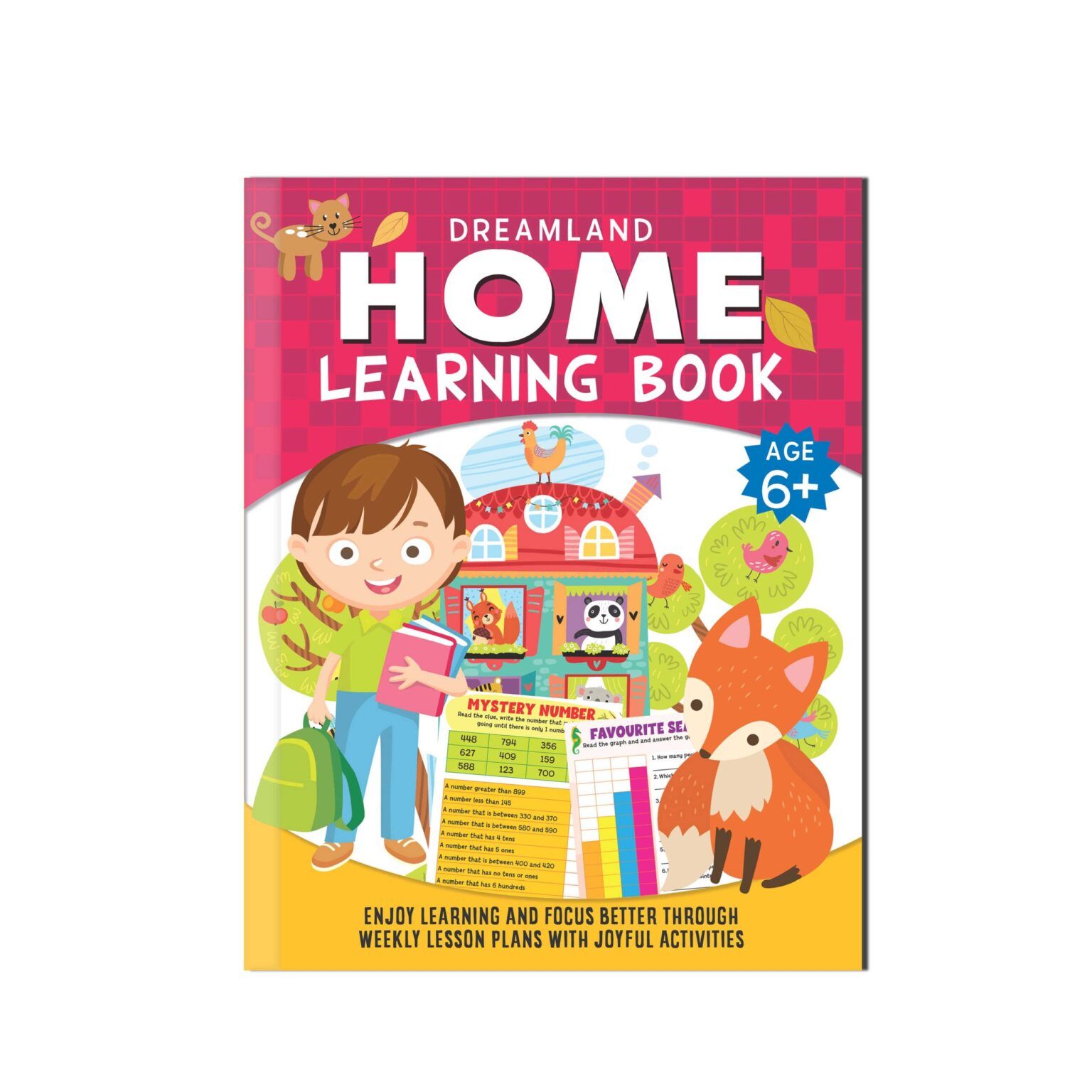 Dreamland Home Learning Book With Joyful Activities - 6+