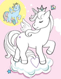 Dreamland My Unicorn Books Pack Unicorn Sticker and Activity Book, Copy Colour and Colouring Books