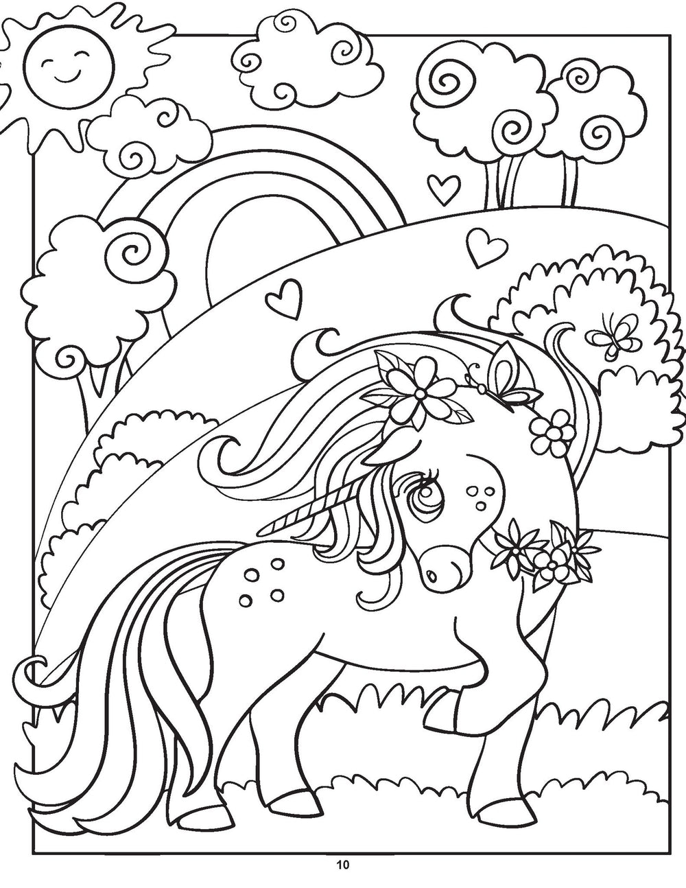 Dreamland My Unicorn Books Pack Unicorn Sticker and Activity Book, Copy Colour and Colouring Books
