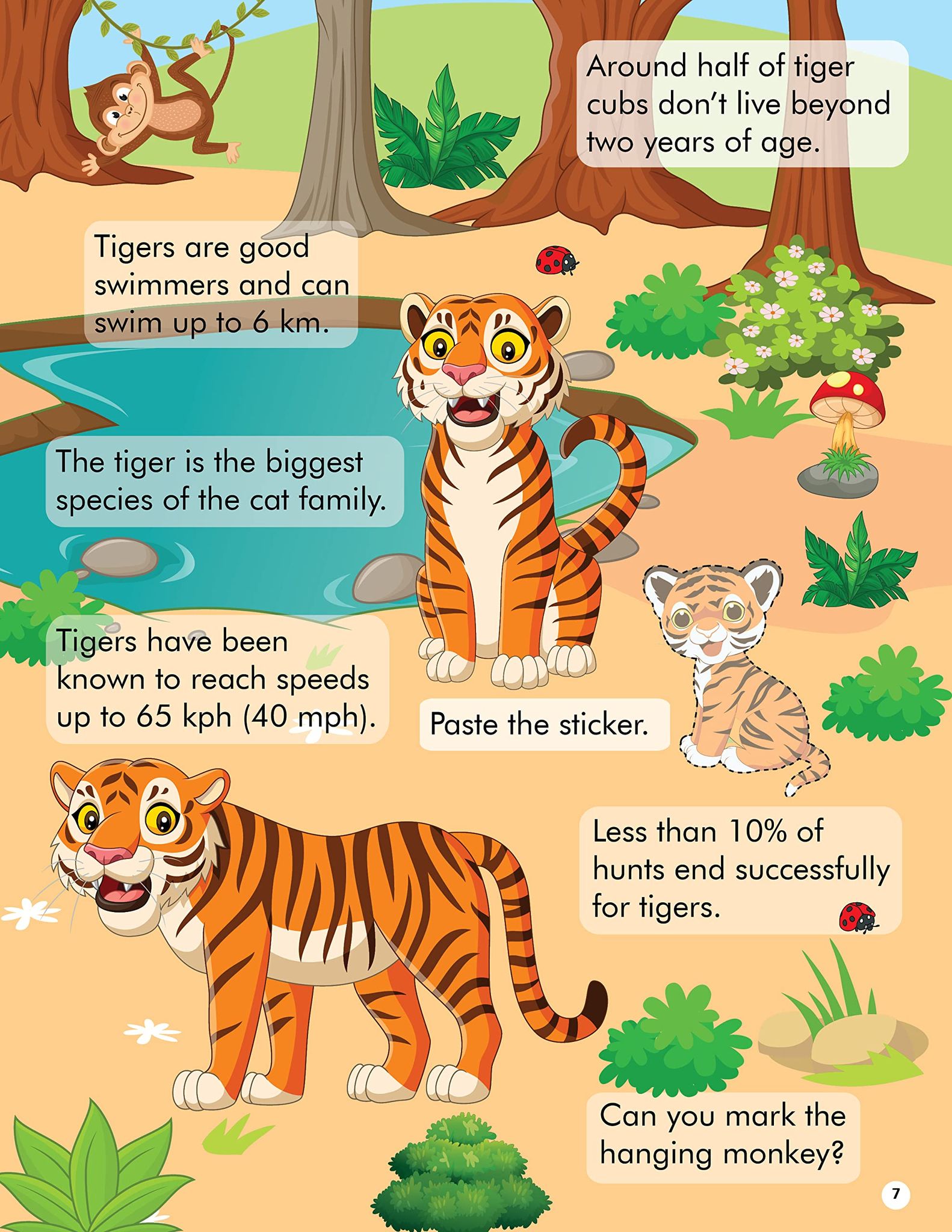 Dreamland Explore the Jungle Activity Book with Stickers and 3D Models