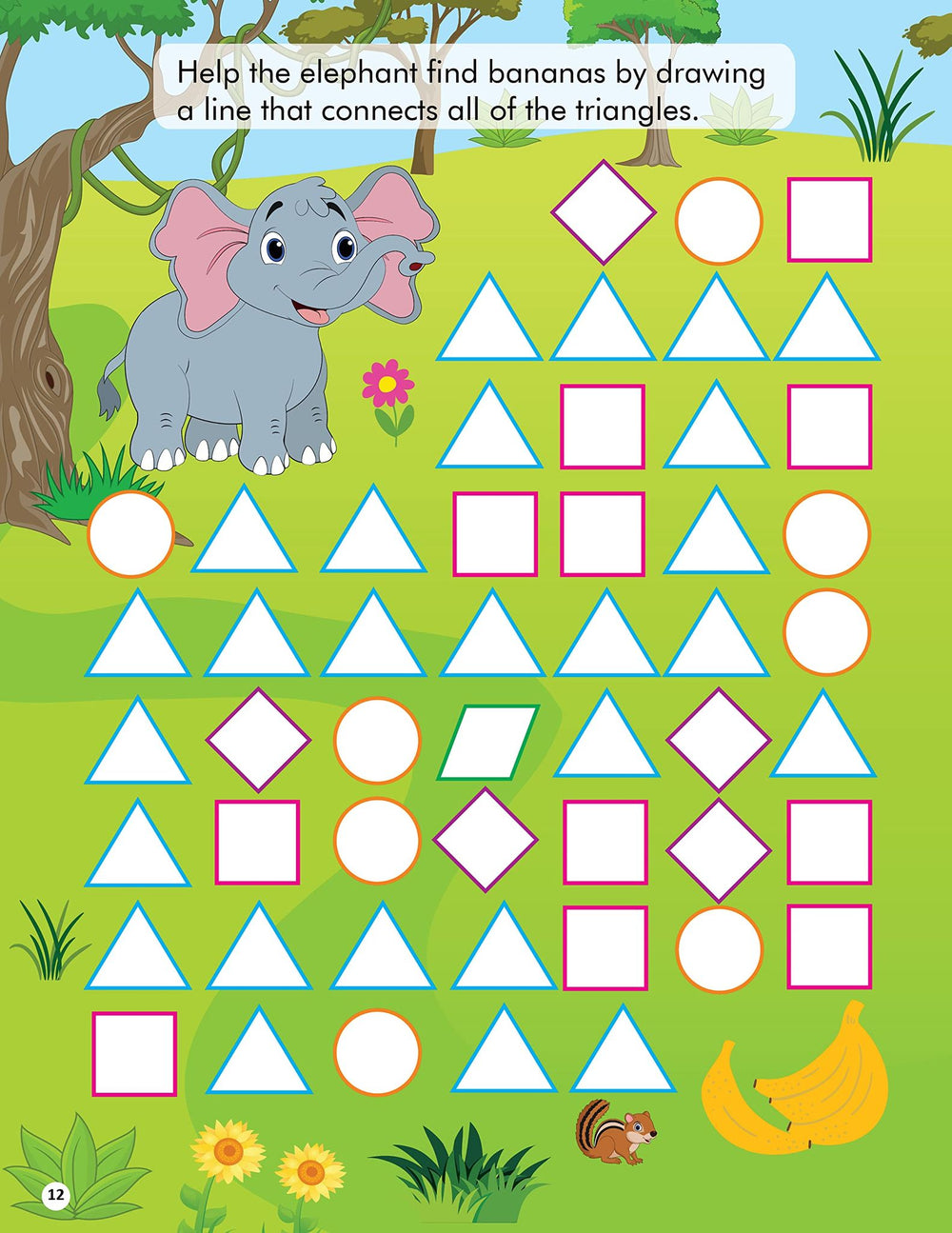 Dreamland Explore the Jungle Activity Book with Stickers and 3D Models