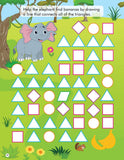 Dreamland Explore the Jungle Activity Book with Stickers and 3D Models