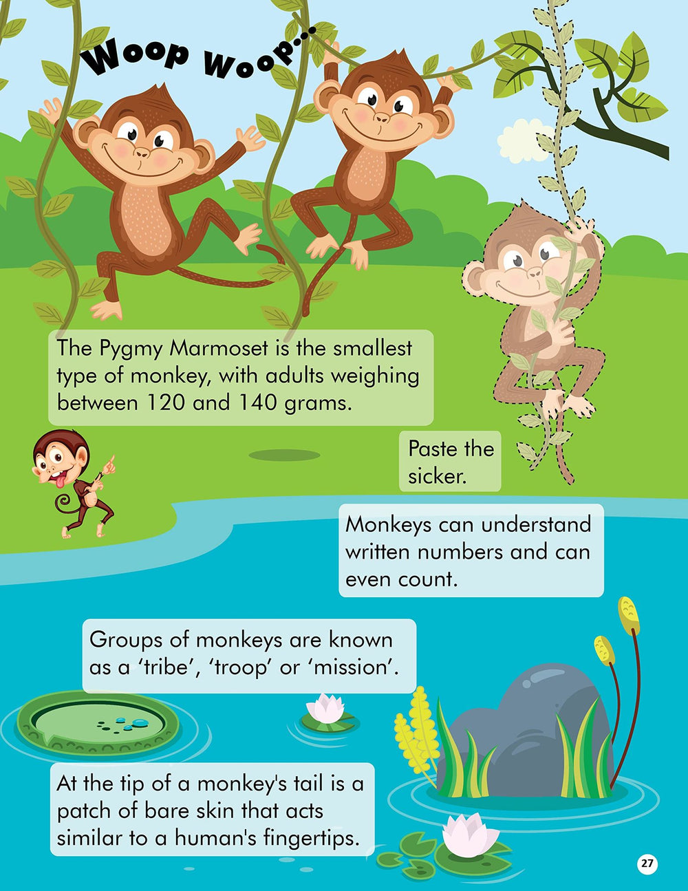 Dreamland Explore the Jungle Activity Book with Stickers and 3D Models