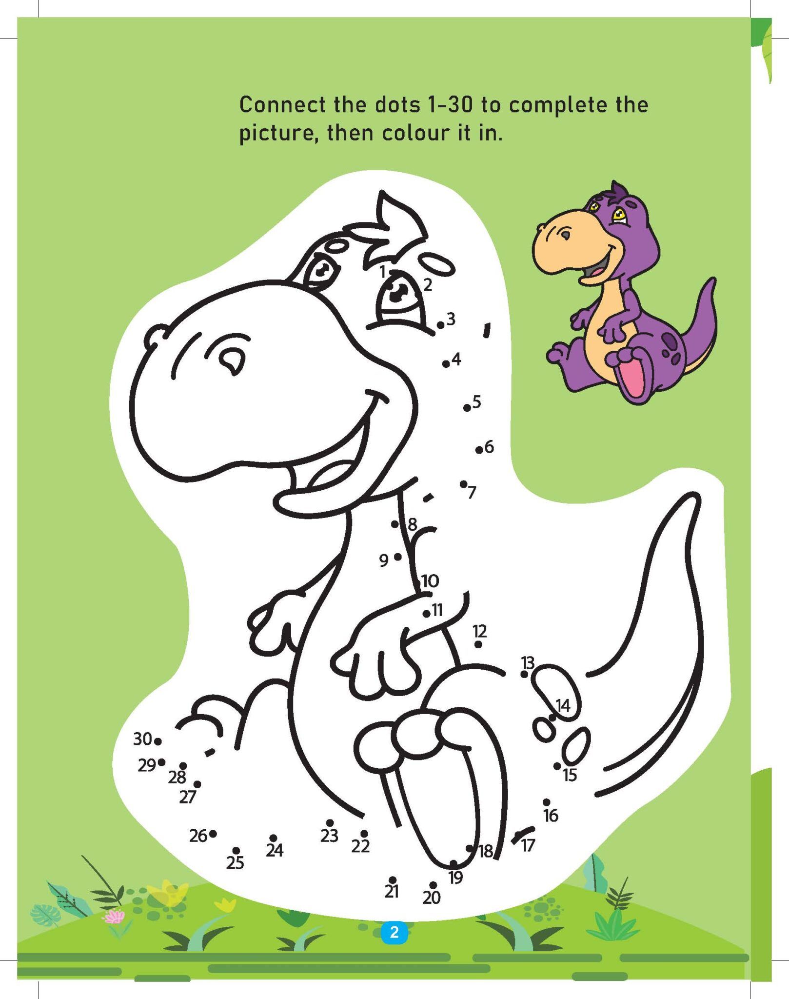 Dreamland Dinosaur Activity and Colouring Book