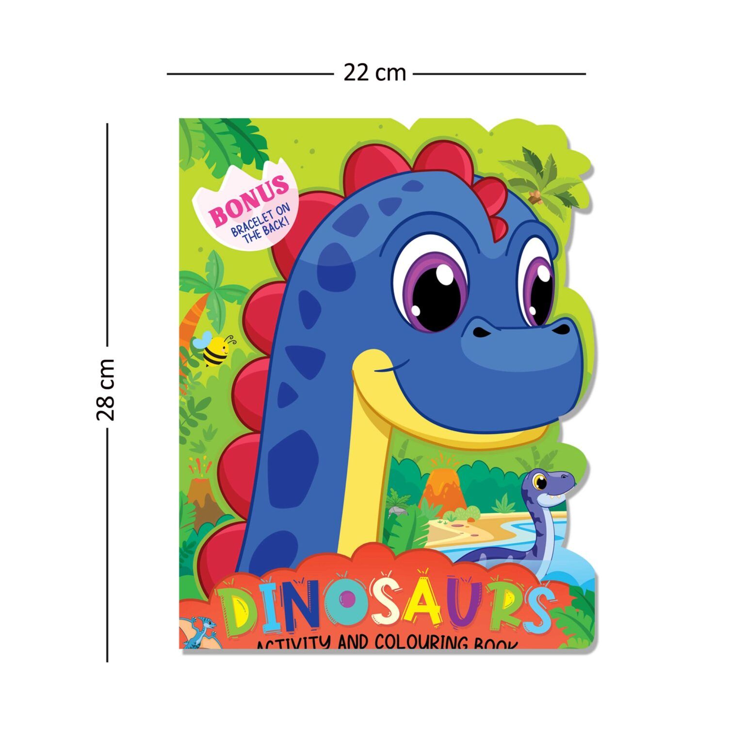 Dreamland Dinosaur Activity and Colouring Book