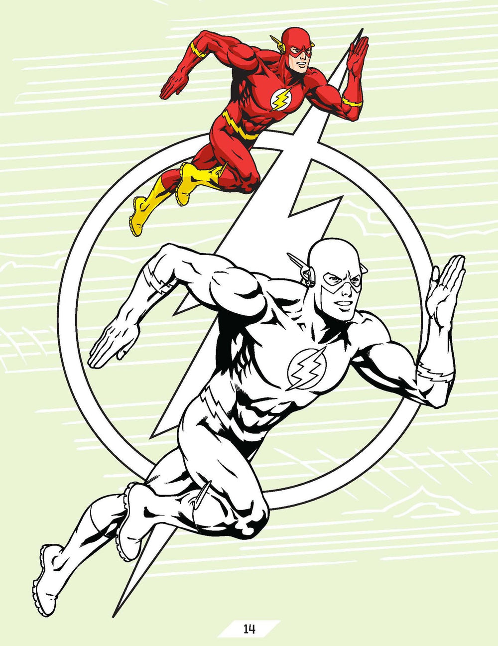 Justice League Copy Colouring Book