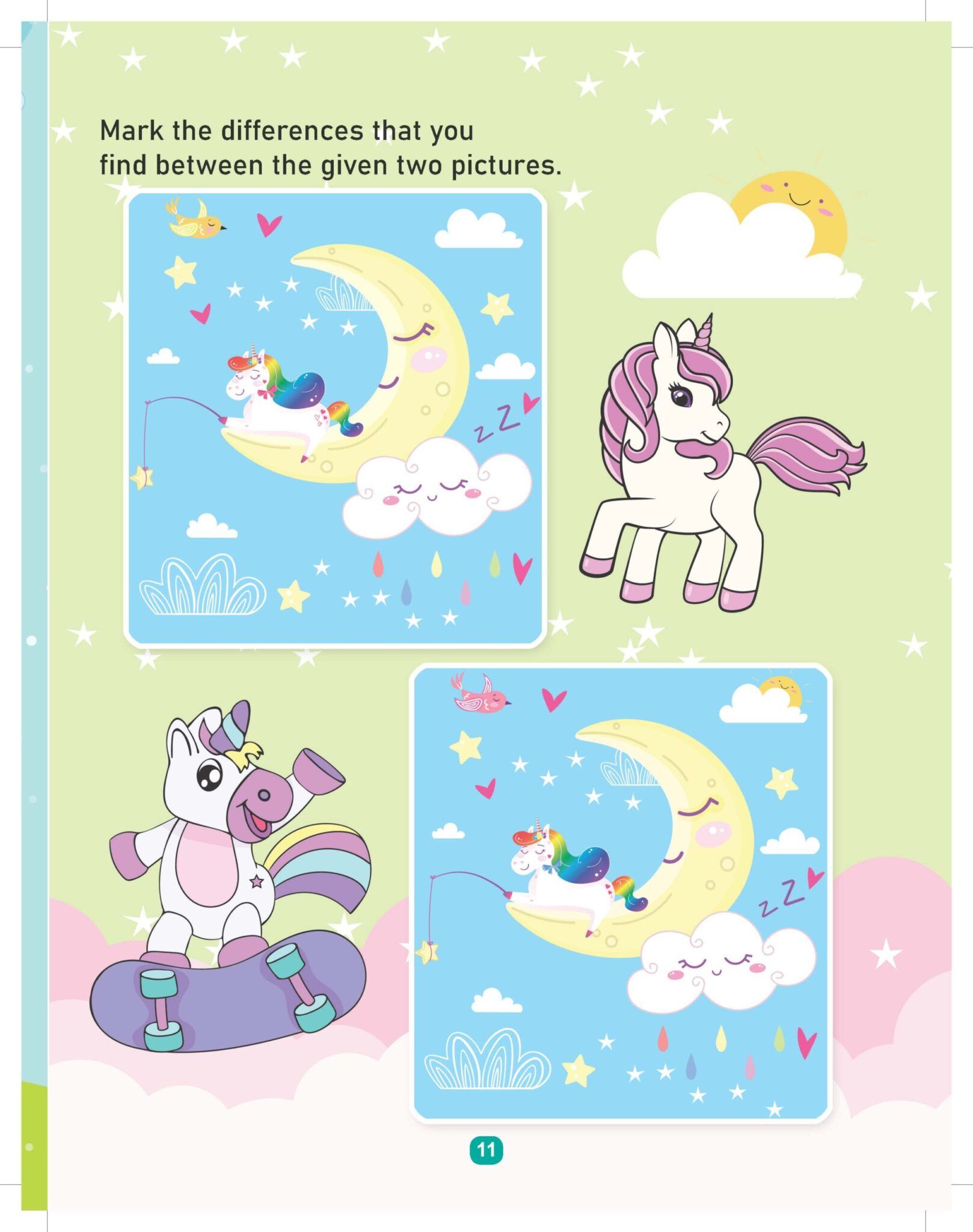 Dreamland Unicorn Activity and Colouring Book
