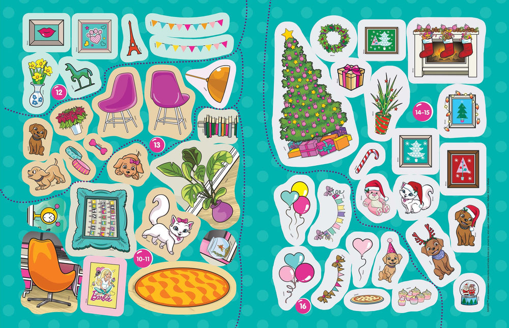 Barbie Dreamhouse Adventures Dream House Decorate with Stickers