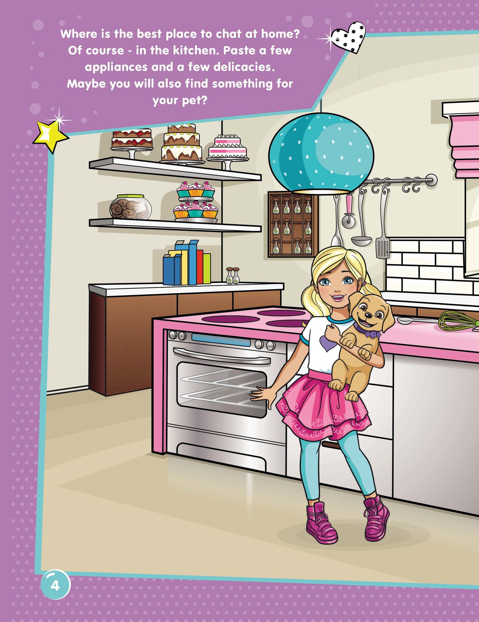 Barbie Dreamhouse Adventures Dream House Decorate with Stickers
