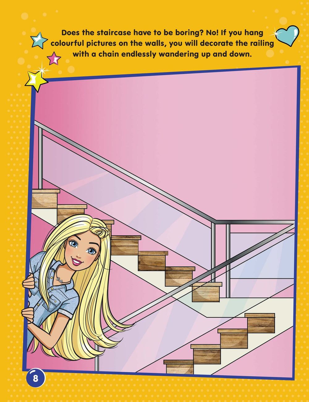 Barbie Dreamhouse Adventures Dream House Decorate with Stickers
