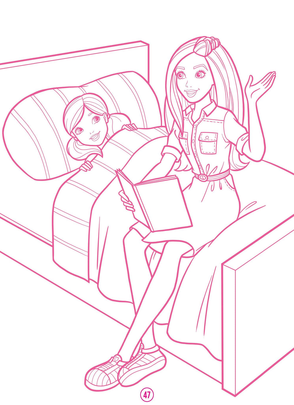 Barbie Dreamhouse Adventures - Mega Colouring Book