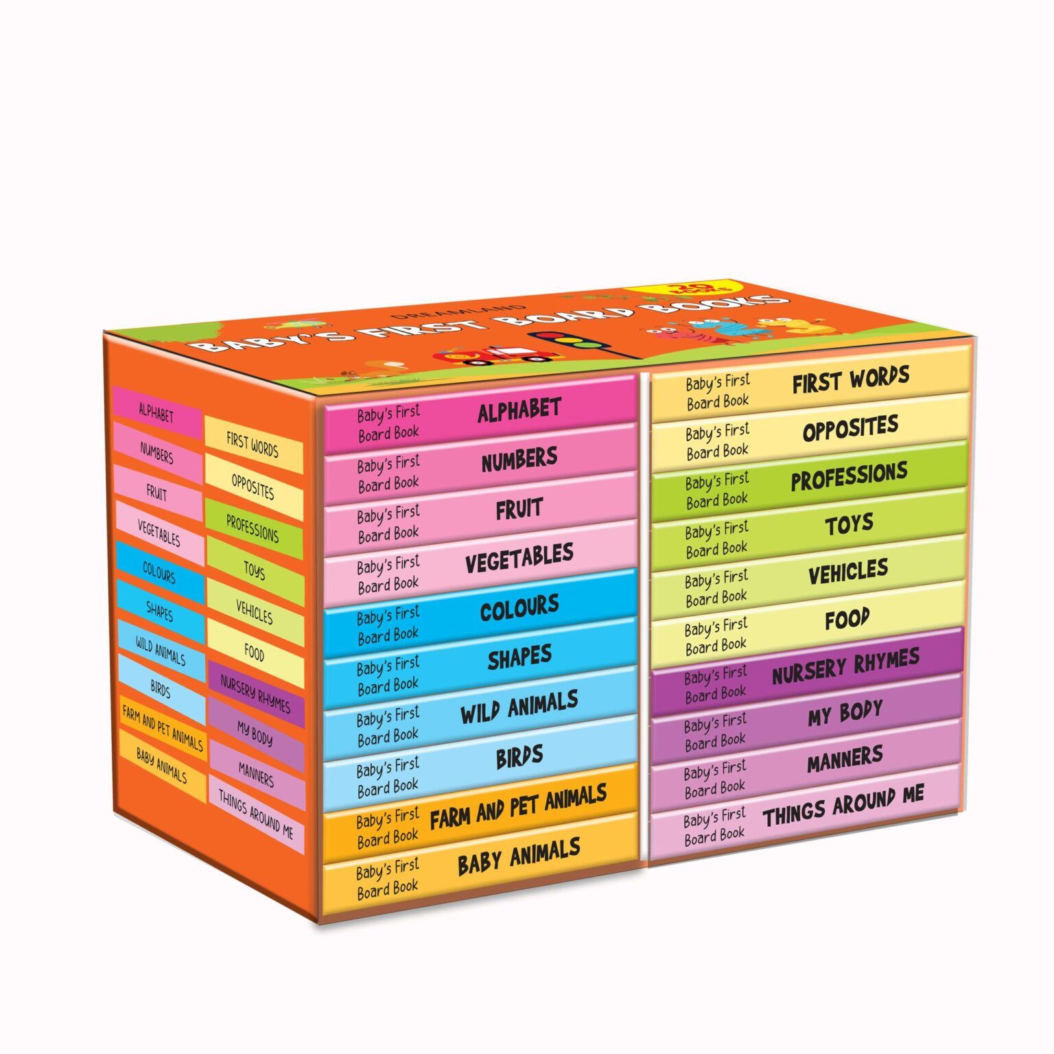 Dreamland Publications - BABY'S FIRST BOARD BOOKS (A SET OF 20 BOOKS)