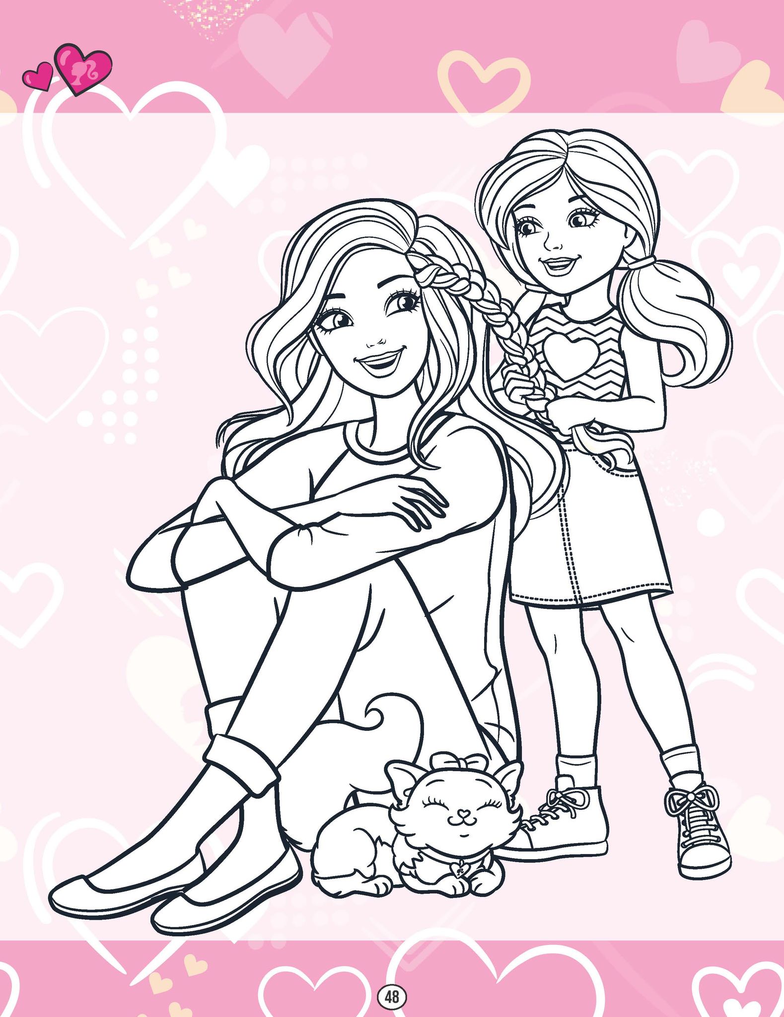 Barbie Colouring Book