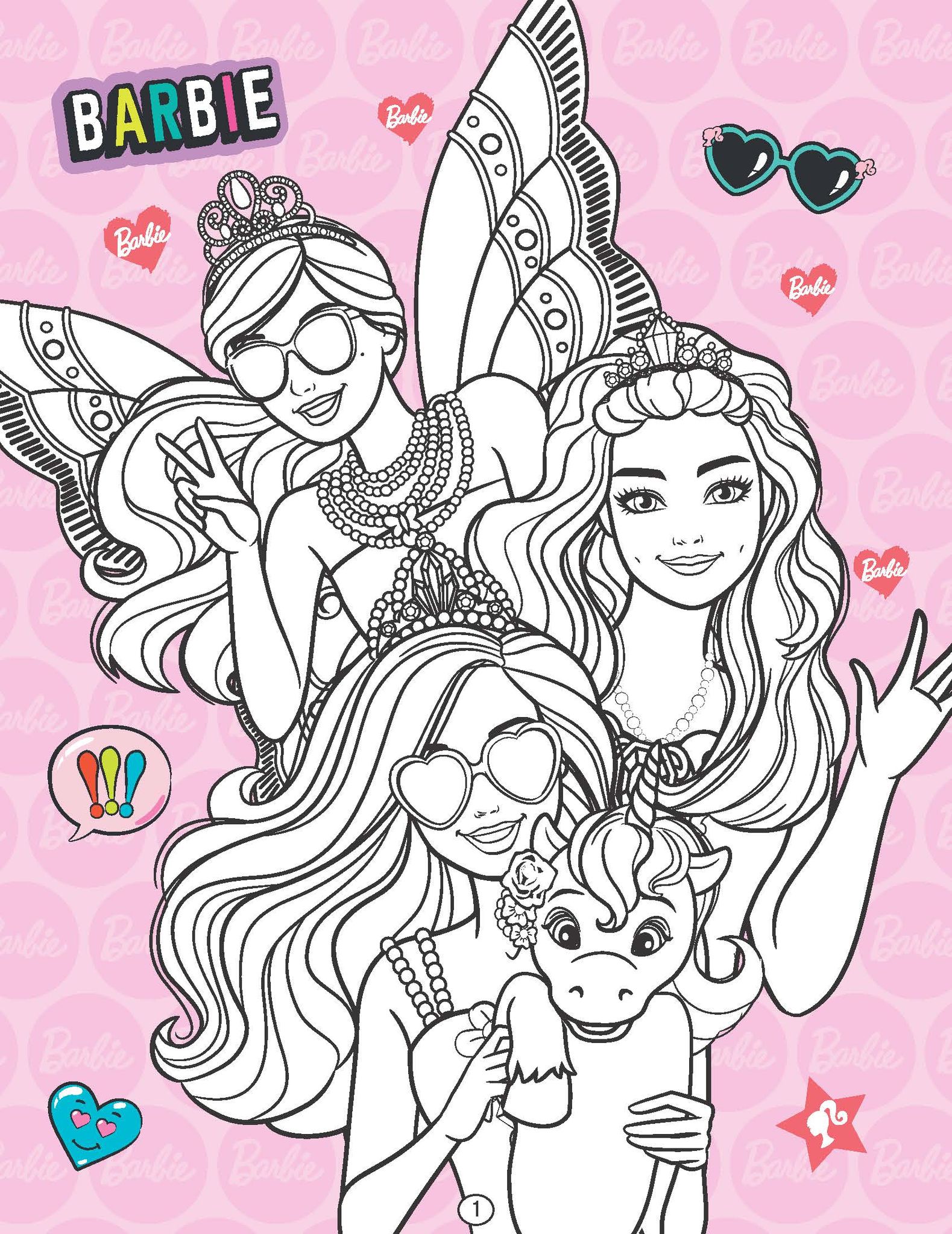 Barbie Colouring Book