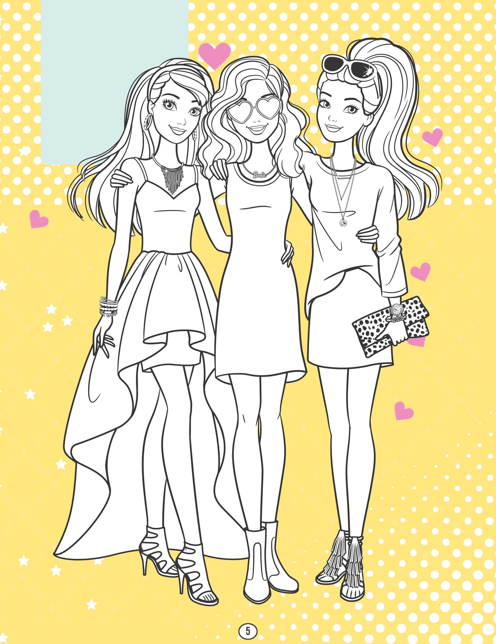Barbie Colouring Book