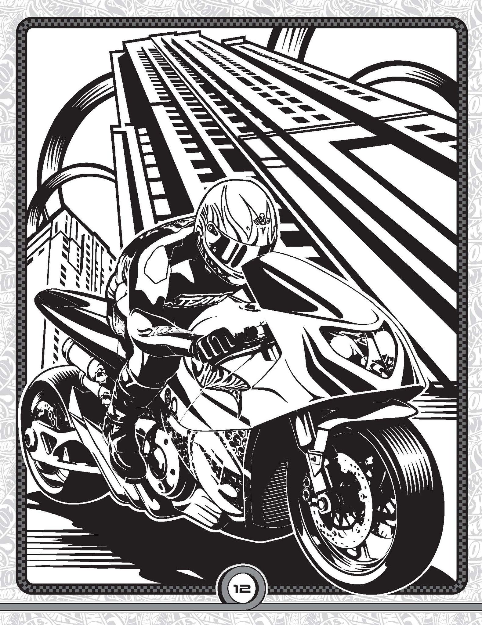 Hot Wheels Bumper Colouring & Puzzle Book